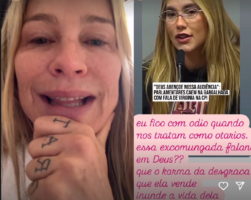 Luana Piovani critica Virginia Fonseca após depoimento na CPI das Bets 