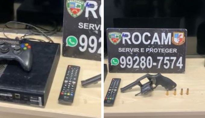 Grupo é preso enquanto se preparava para cometer assaltos em Manaus
