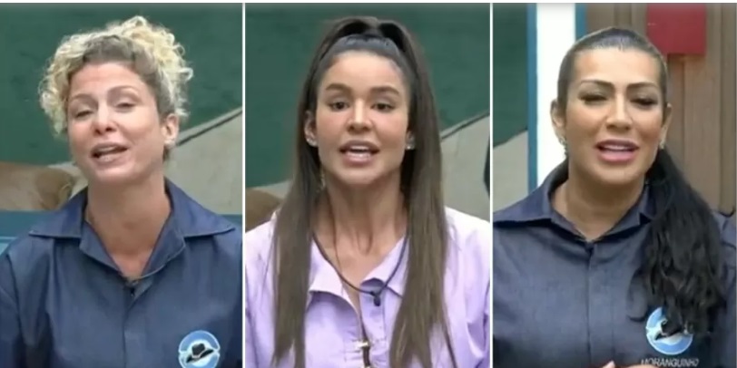 Babi, Kerline e Moranguinho se enfrentam na roça em 'A Fazenda'