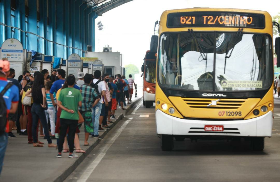 Frota de ônibus é ampliada durante os dois dias de Enem em Manaus