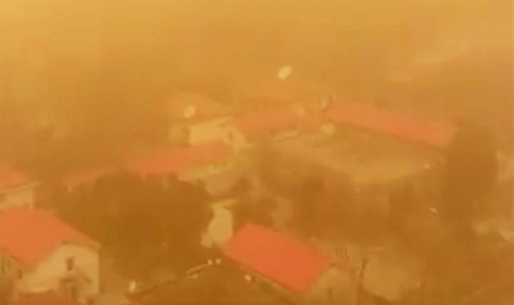 Mais de 400 voos são cancelados após tempestade de areia atingir China