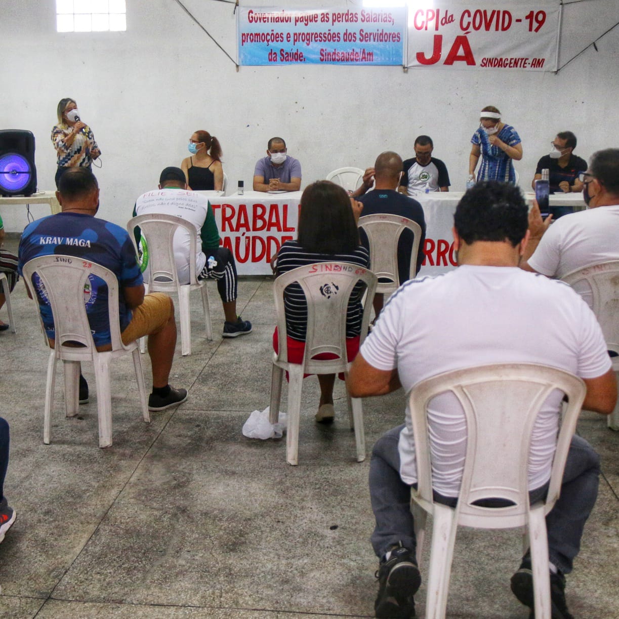 Trabalhadores da Saúde do Amazonas ameaçam greve por perdas salariais 