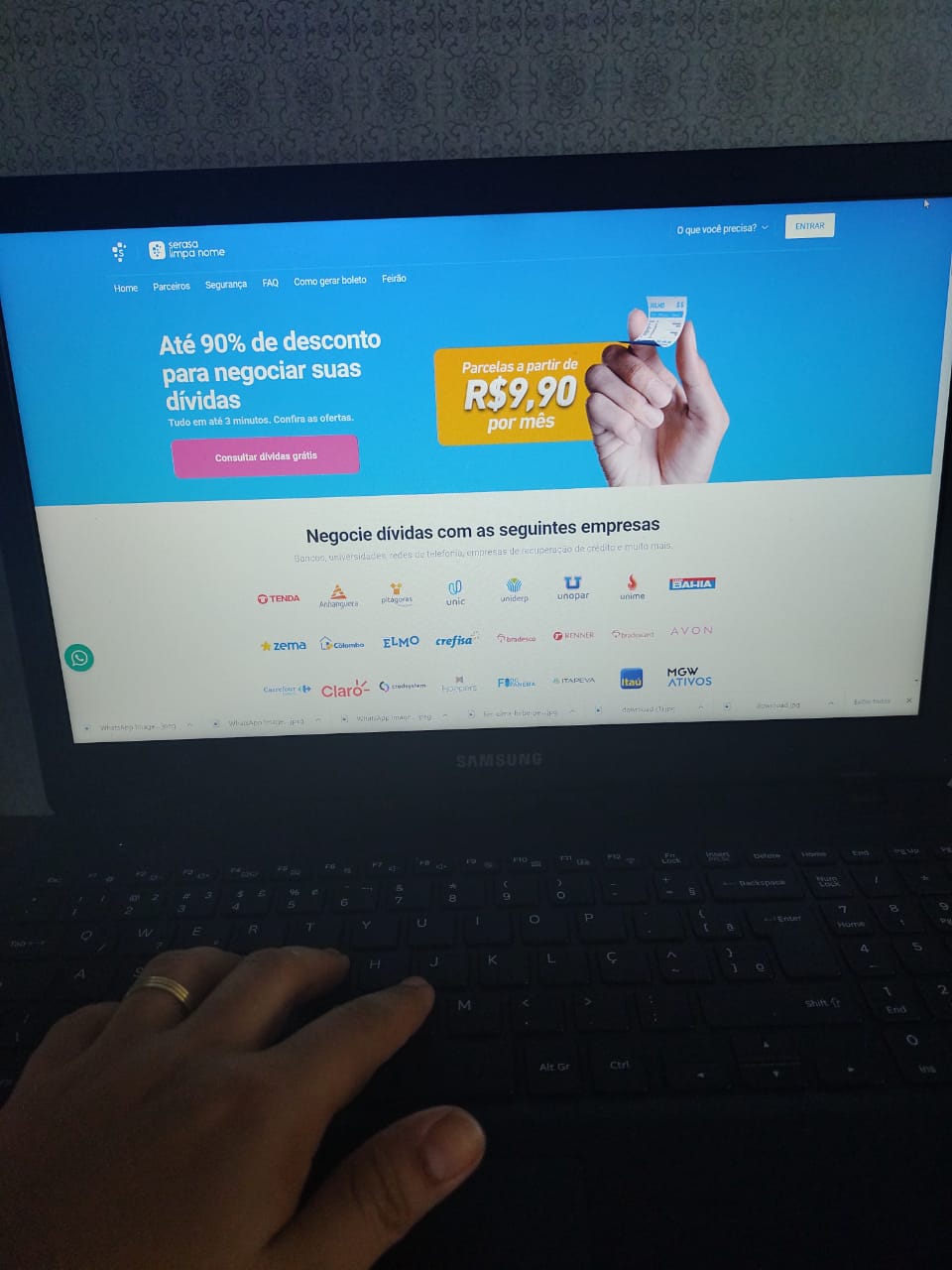 Feirão Limpa Nome do Serasa oferece até 90% de desconto para devedores