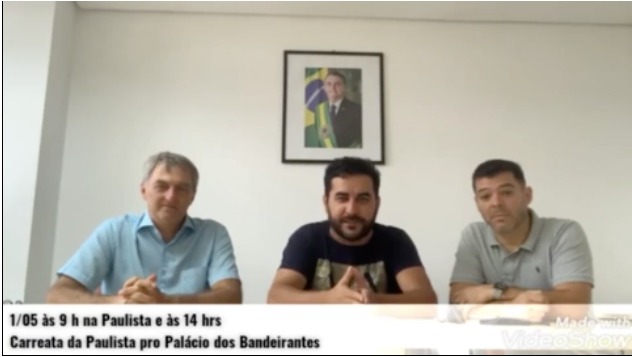 Irmão de Bolsonaro convoca protesto contra Doria em meio a mortes por Covid