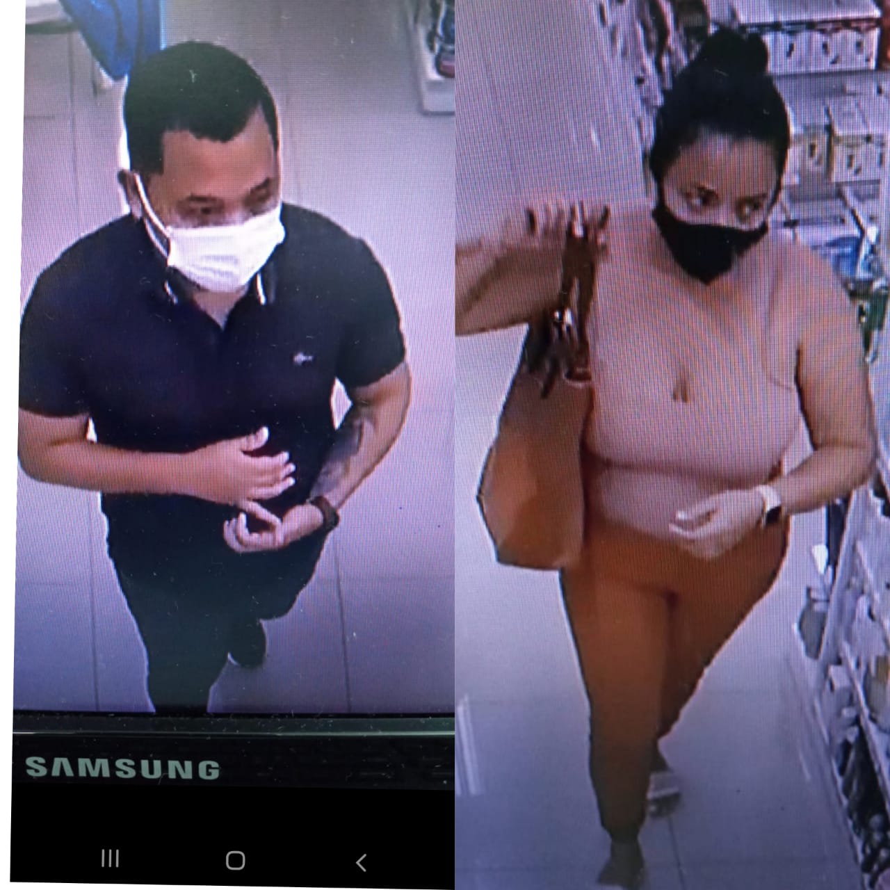 Casal é procurado suspeito de furto em drogaria de Manaus