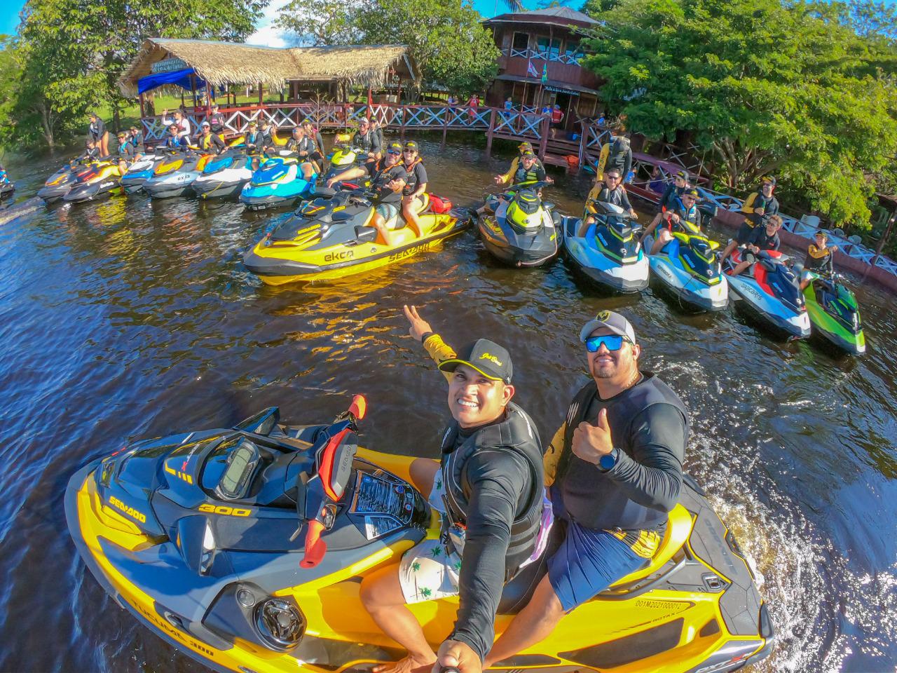 Surge um novo produto turístico, trilhas de jet ski!