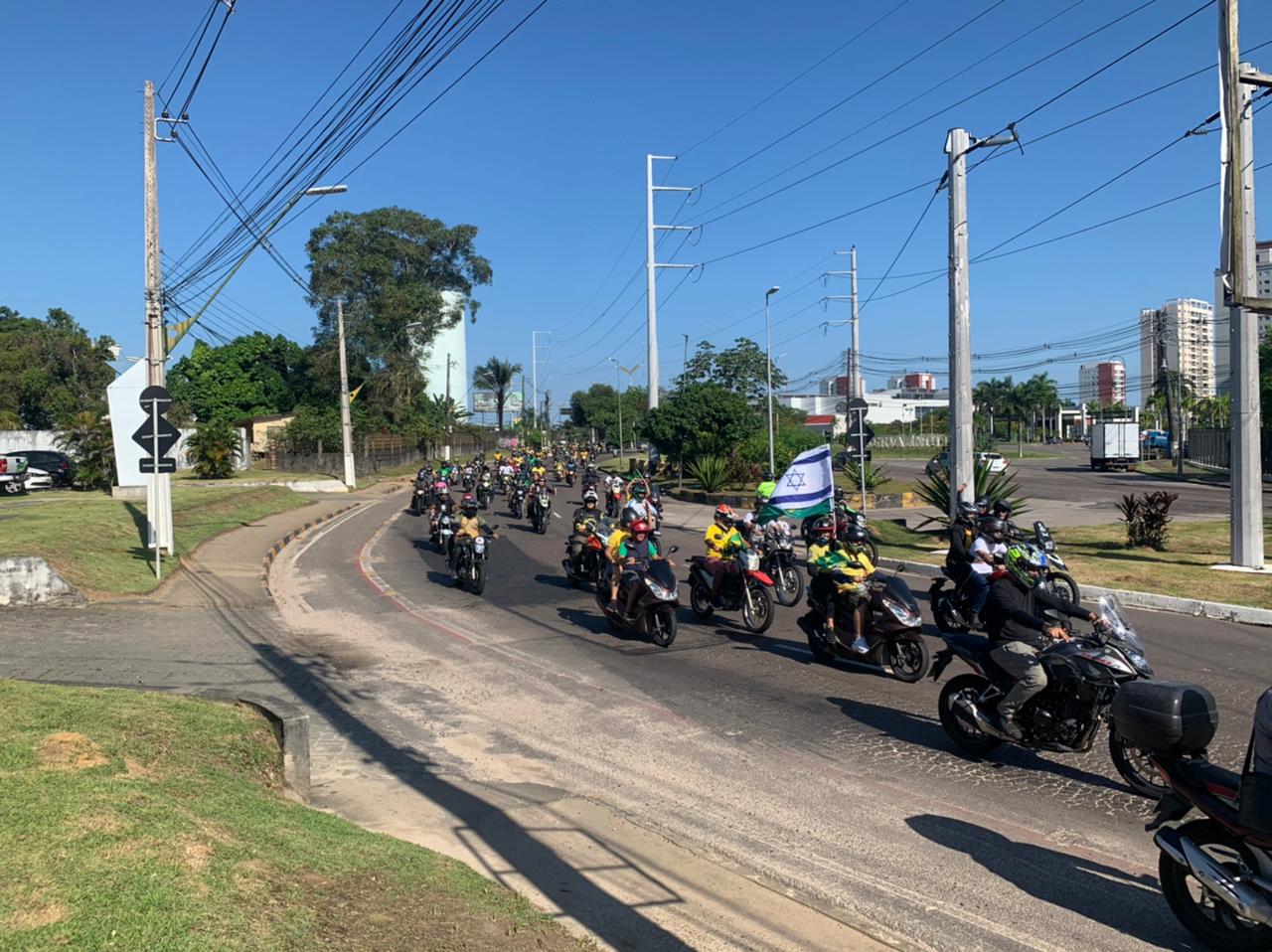 Motociata em apoio a Bolsonaro acontece neste sábado