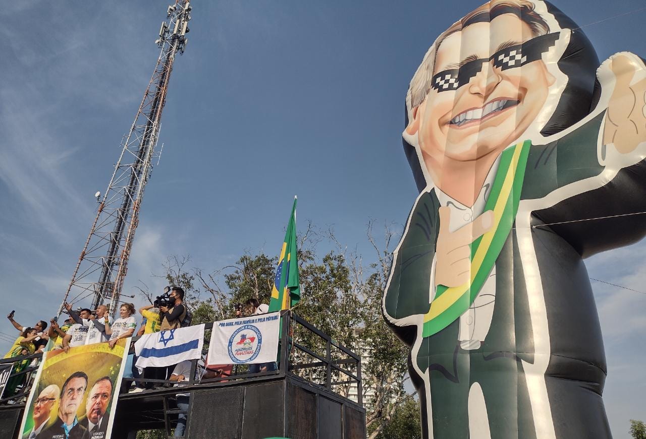 “Exigimos maior transparência eleitoral”, diz apoiador de Bolsonaro em Manaus