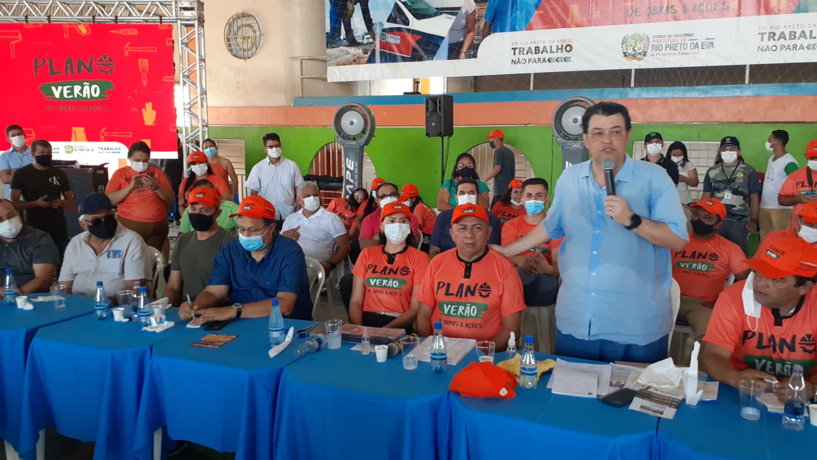 Braga inaugura obras no Amazonas e anuncia  R$ 30 milhões em emendas para infraestrutura e saúde 