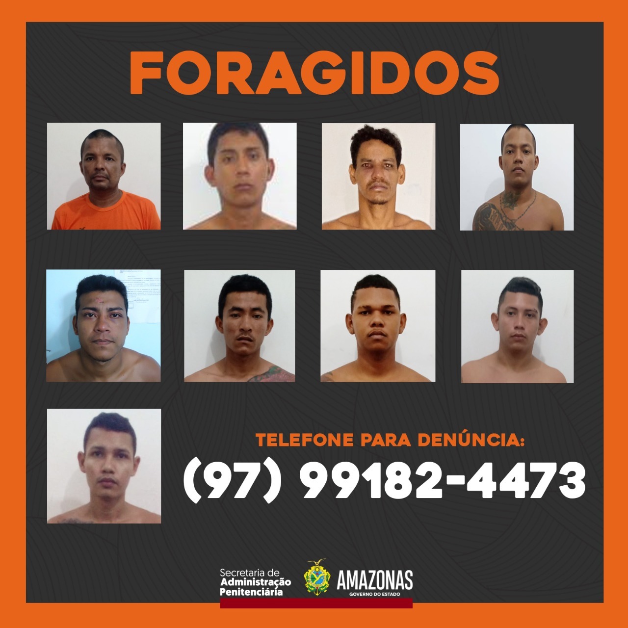 Detentos serram grades de celas e escapam de presídio no Amazonas