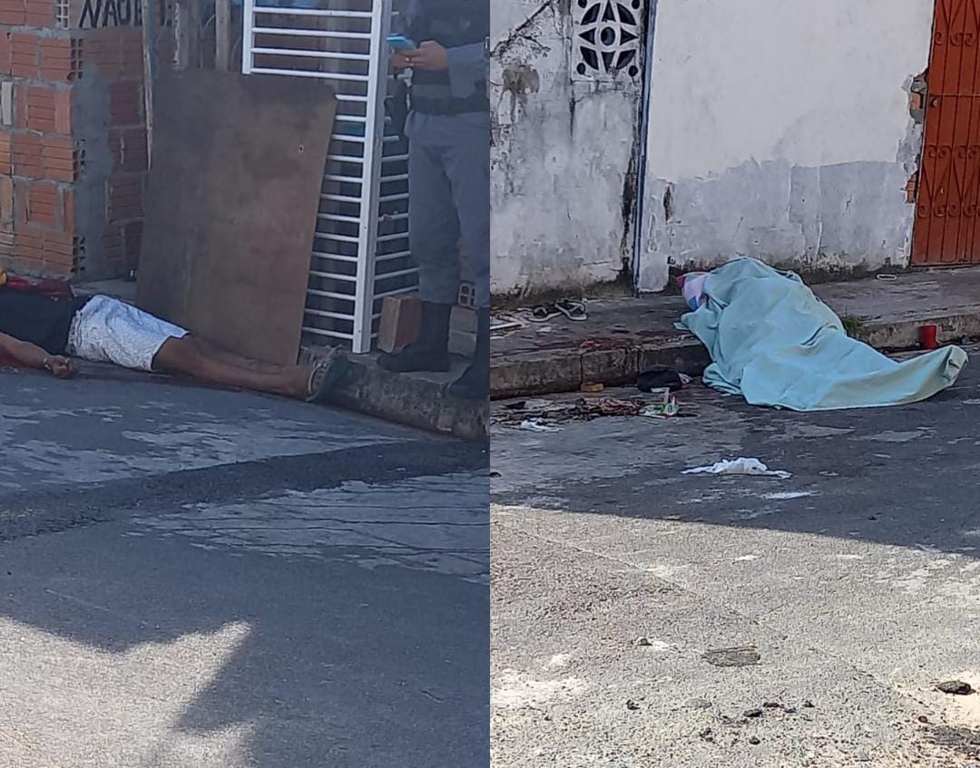 Conversa entre amigos em calçada termina em duplo homicídio em Manaus
