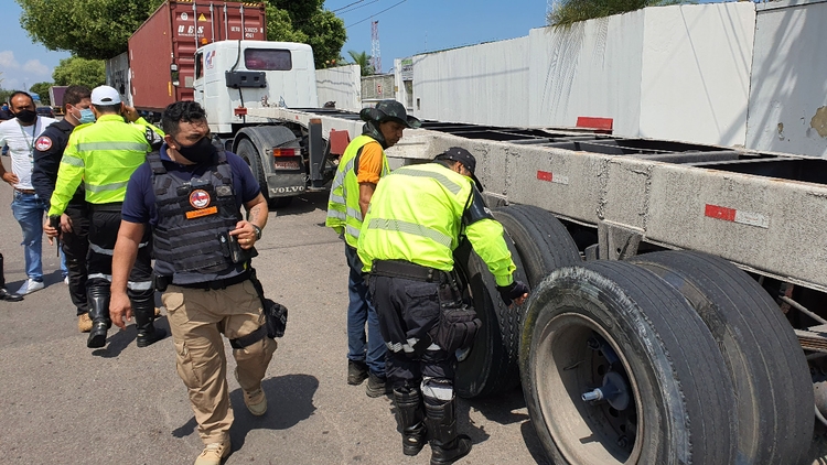 IMMU e polícia deflagram nova etapa da Operação Carga Pesada em Manaus