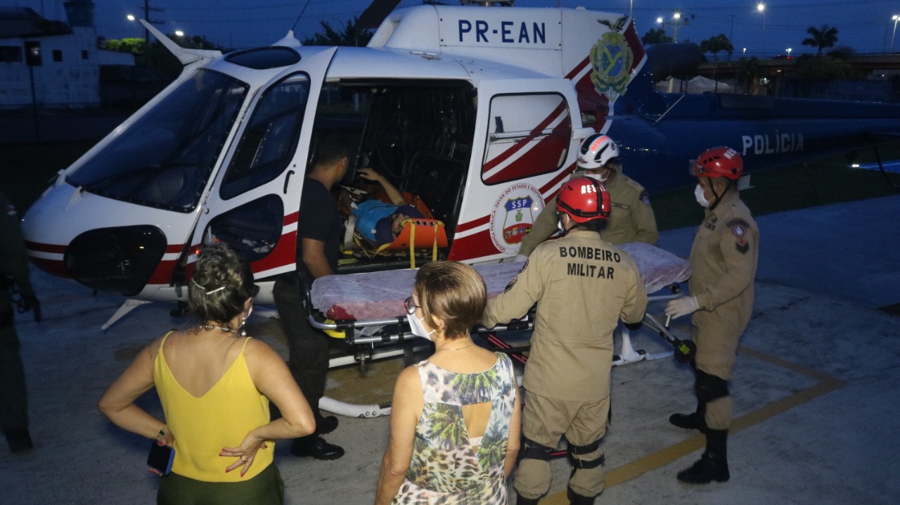 Homem é resgatado de rapel após passar mal e ficar 48h em mata fechada no Amazonas