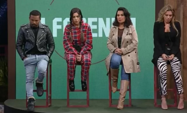 A Fazenda 13: Nego do Borel, Liziane, Solange e Erika formam primeira roça