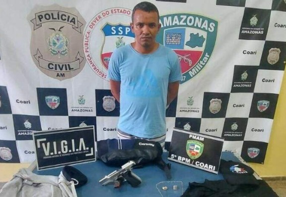 Homem é preso suspeito de matar adolescente por vingança no Amazonas