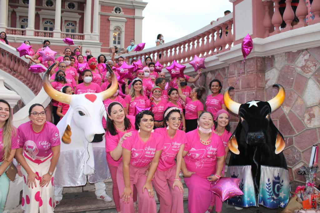 Outubro Rosa: Evento 'Apenas um Toque' emocionou pacientes de oncologia em Manaus