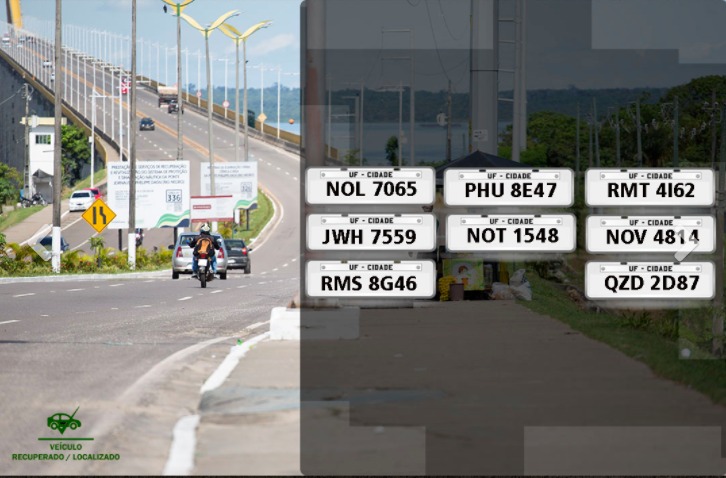 Cerca de 8 veículos roubados são recuperados, nas últimas 24h, em Manaus