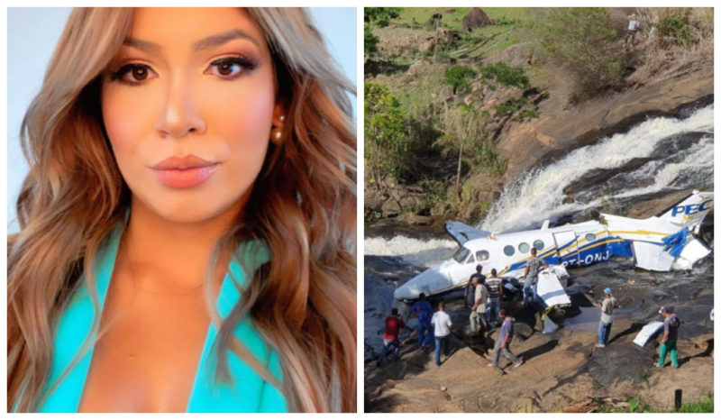 Companhia confirma que avião que levava Marília Mendonça bateu em cabo de energia antes de cair