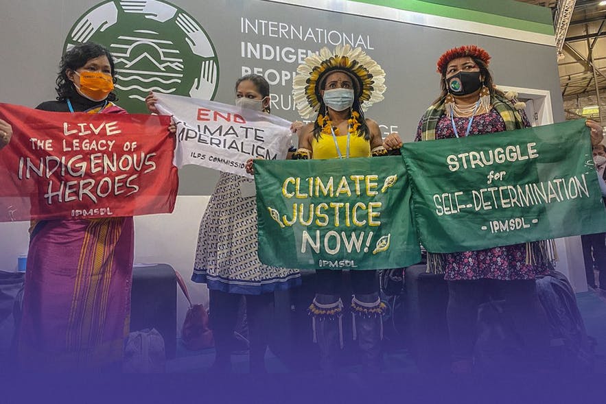 Em nota distribuída na COP26, Coiab questiona comportamento de governadores da Amazônia