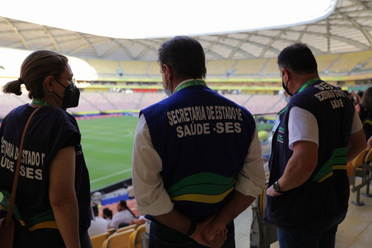 Partidas de futebol não causaram aumento de casos de Covid em Manaus