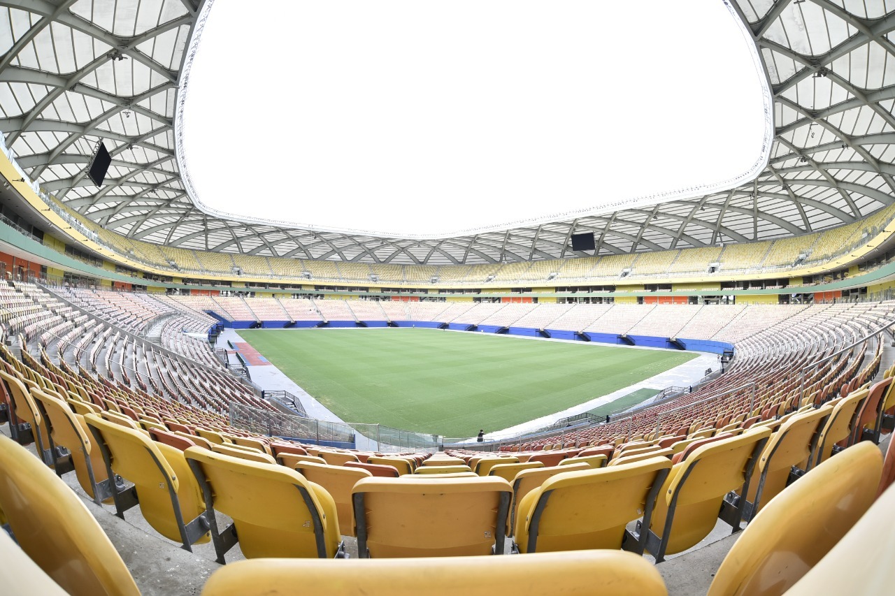 Arena da Amazônia recebe final do Campeonato Amazonense nesta quarta-feira