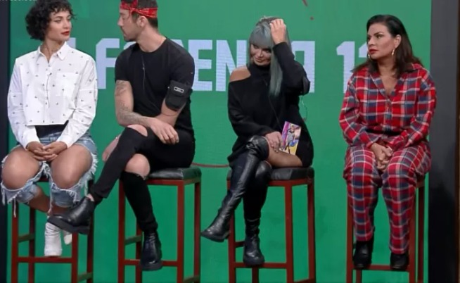 Aline, Rico, Valentina e Solange formam a roça em A Fazenda 13