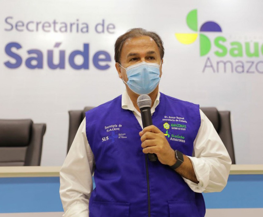 Secretário de saúde diz não ter data para flexibilizar uso de máscaras no Amazonas