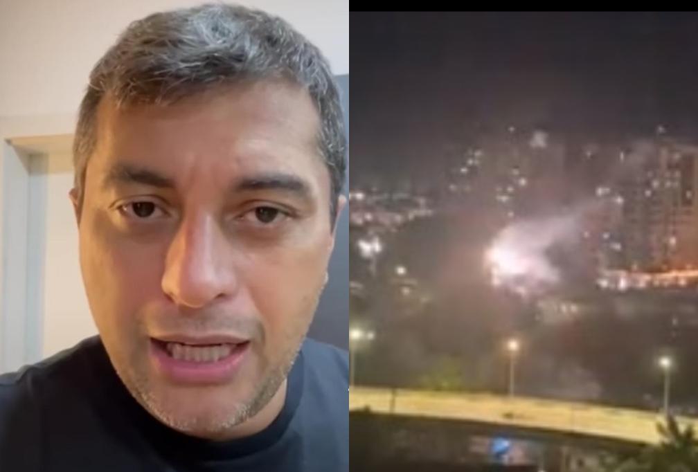 Cerca de 50 pessoas foram presas por fogos em Manaus, diz governador do Amazonas
