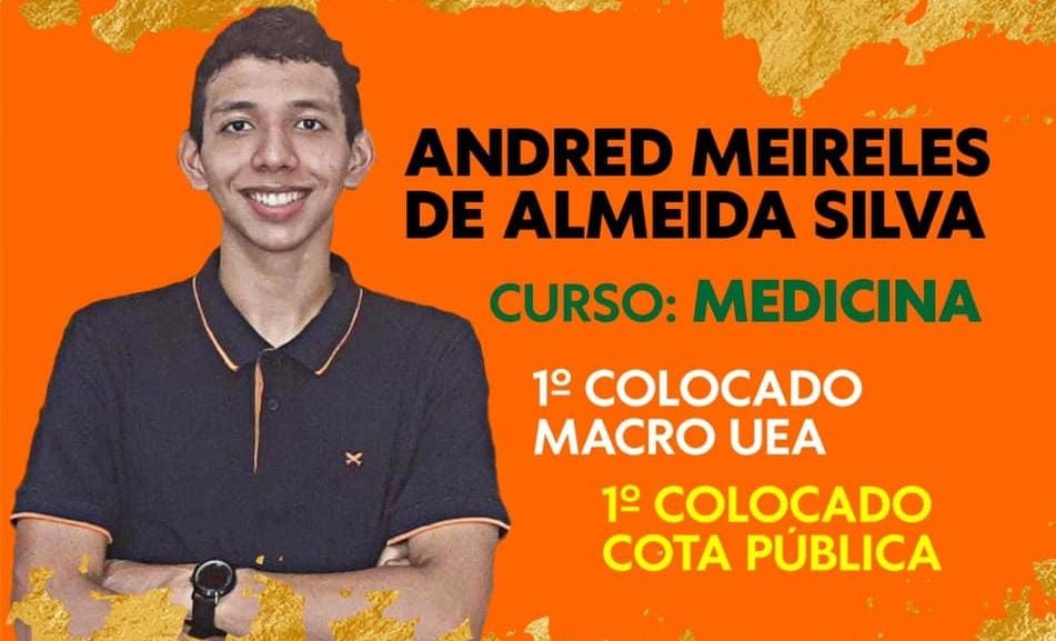 Estudante amazonense é aprovado em 1º lugar e garante vaga em medicina na USP