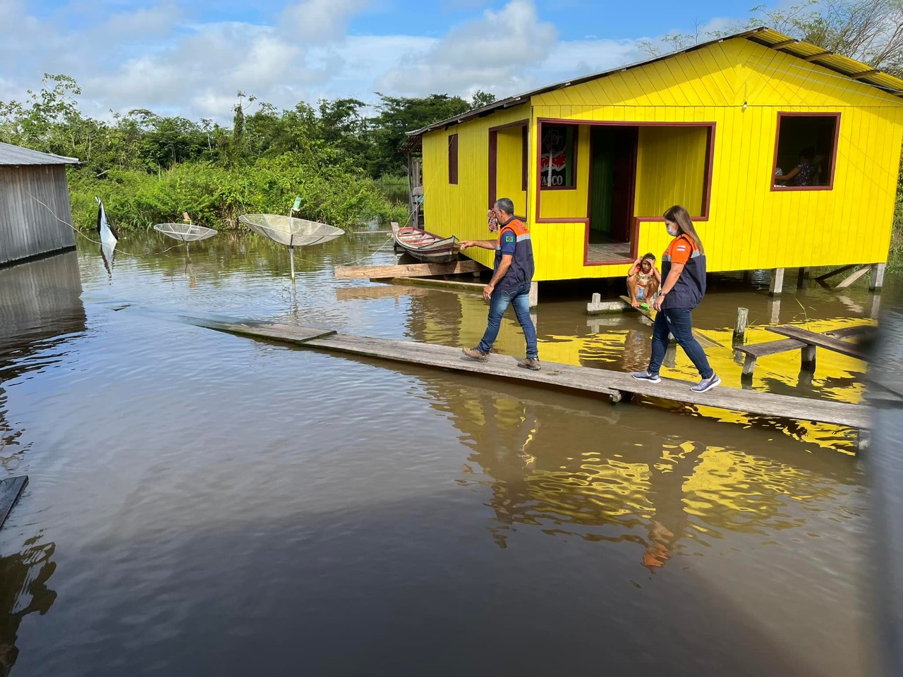 Prefeitura de Ipixuna decreta situação de emergência devido enchente no Juruá