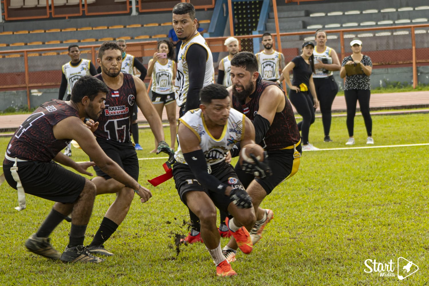 Sem patrocínio, time de flag footbal realiza rifa para disputar campeonato fora de Manaus