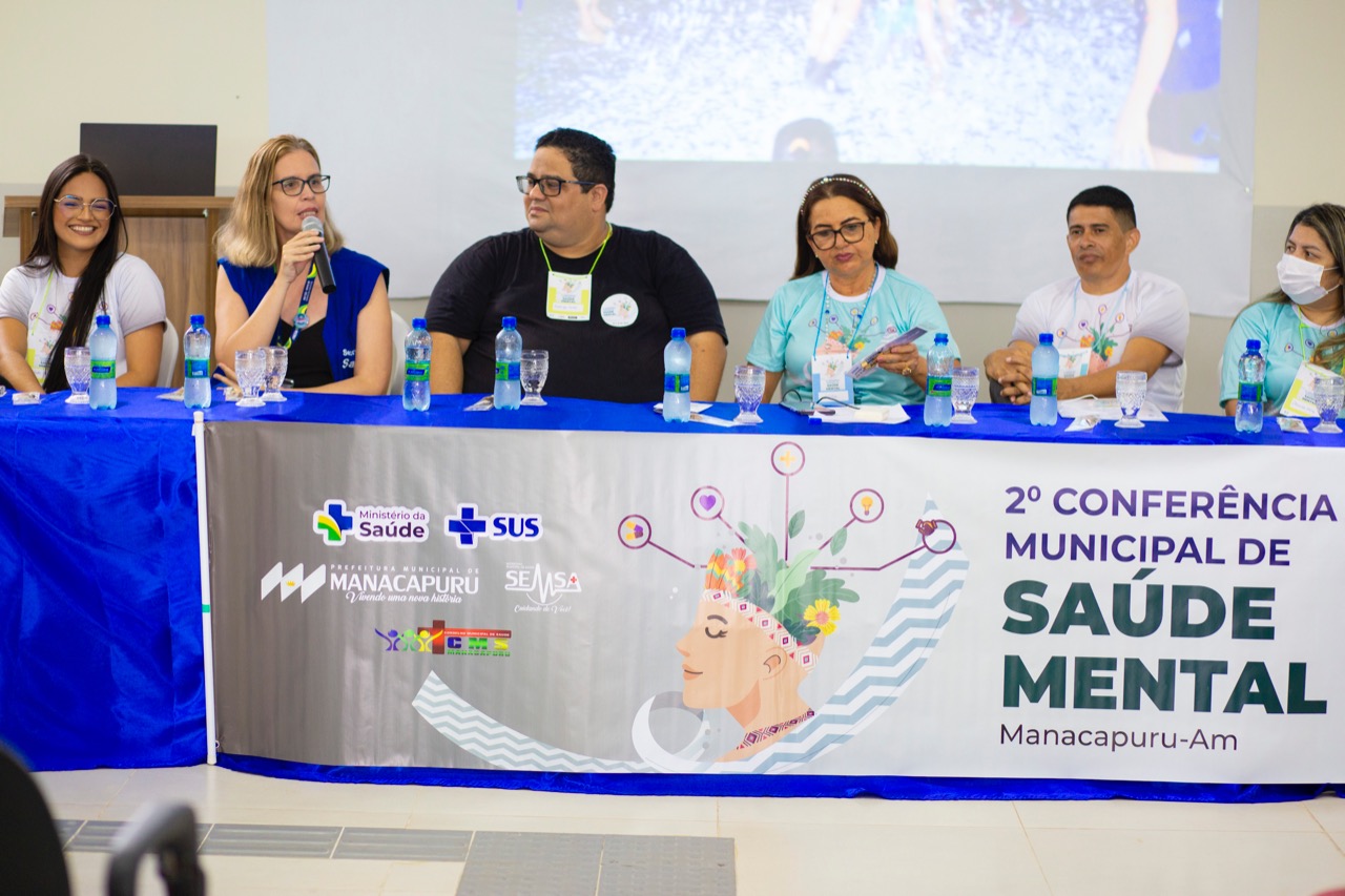 Municípios do Amazonas discutem saúde mental em eventos que antecedem conferência nacional