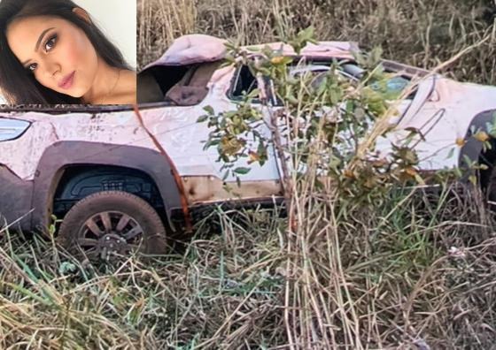 Arquiteta morre após sofrer acidente de carro com o noivo; homem está internado 