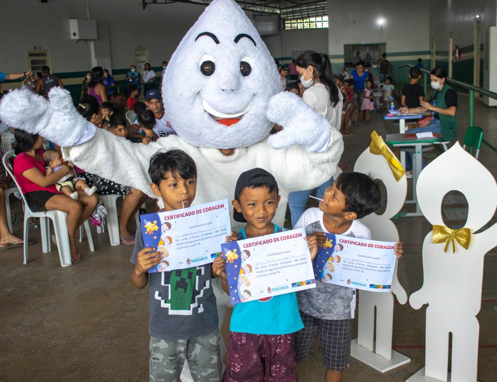 Sabadão da Saúde: Prefeitura faz busca ativa por crianças com atraso vacinal em Manaus