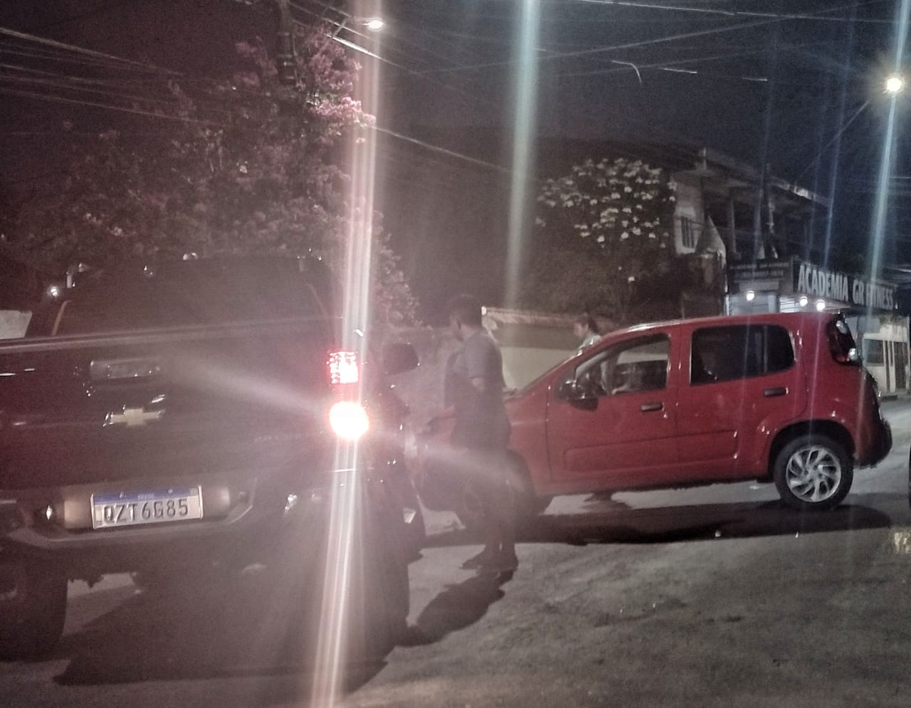 Mulher fica ferida em acidente com motorista embriagado em Manaus