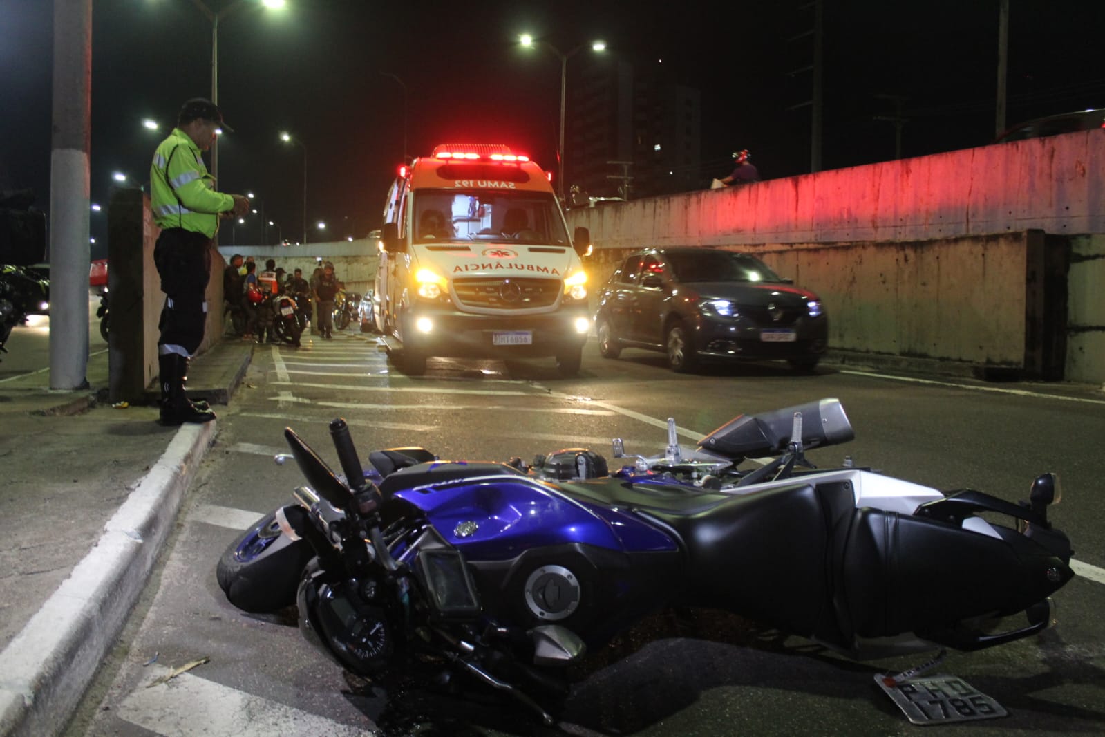 Militar do Exército morre ao bater a cabeça em acidente de moto em Manaus 