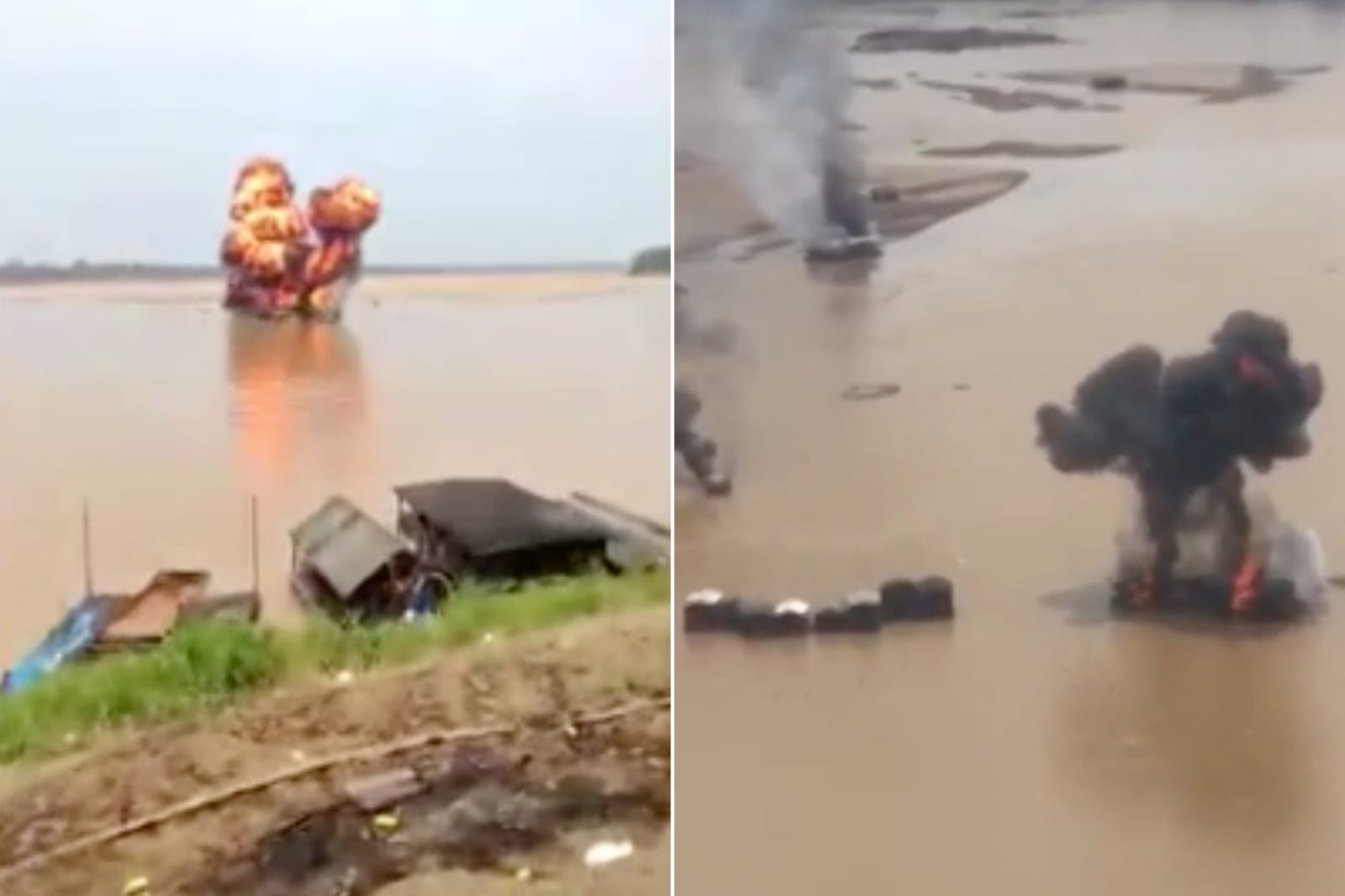 Garimpo ilegal: Chega a 121 o número de dragas destruídas pela PF no rio Madeira