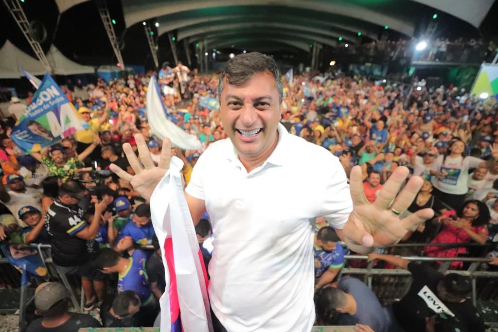 Wilson Lima quebra o próprio recorde ao se tornar o governador mais votado da história do Amazonas