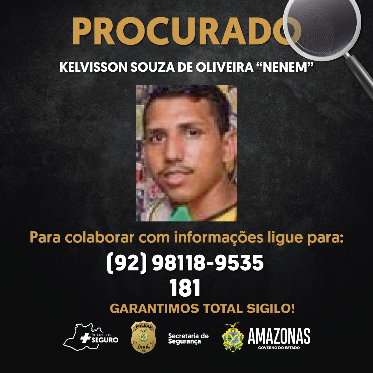 PC procura suspeitos de sequestrar e decapitar jovem em Manaus
