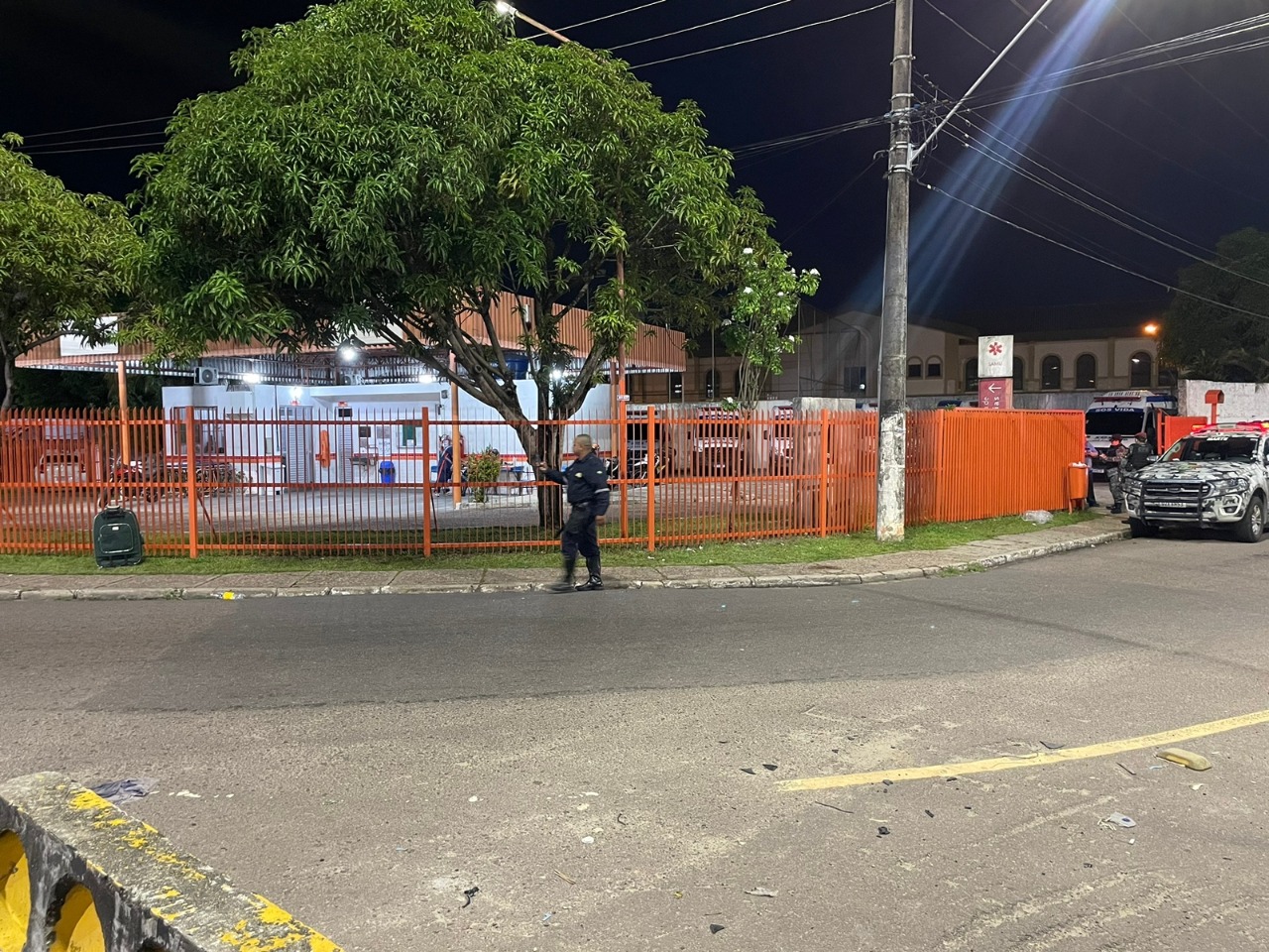 Base do Samu em Manaus é isolada após ameaça de bomba; grupo Marte é acionado