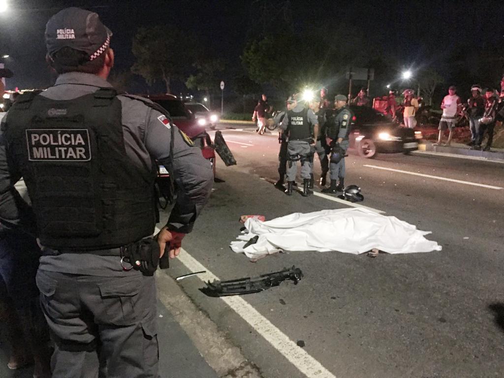 Motorista é preso por matar entregador de pizza em acidente em Manaus