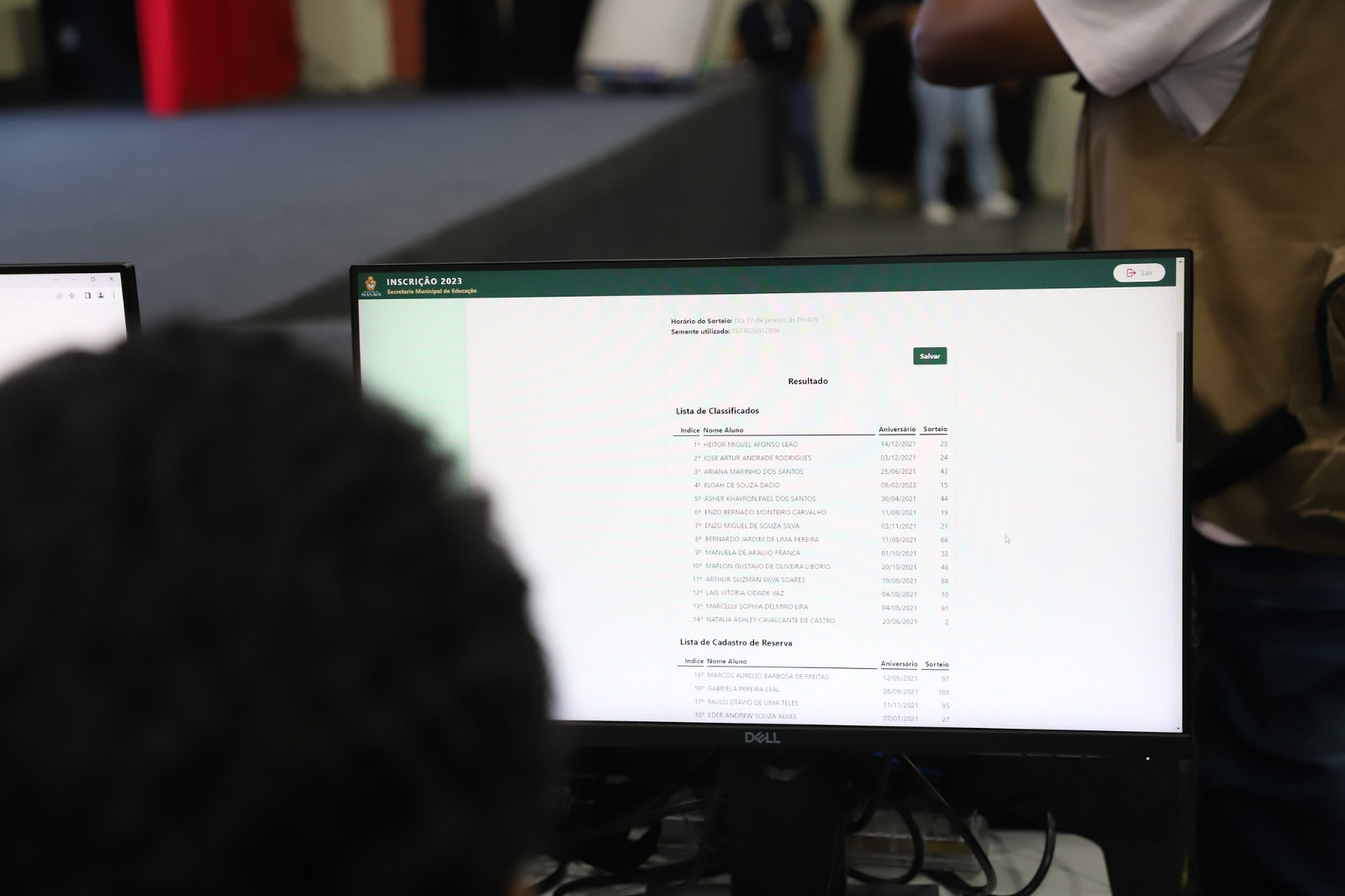 Sorteio de vagas para creches é realizado em Manaus