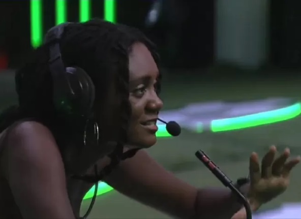 Indicada por Fred ao paredão, Sarah lamenta ausência de brother em festa; vídeo