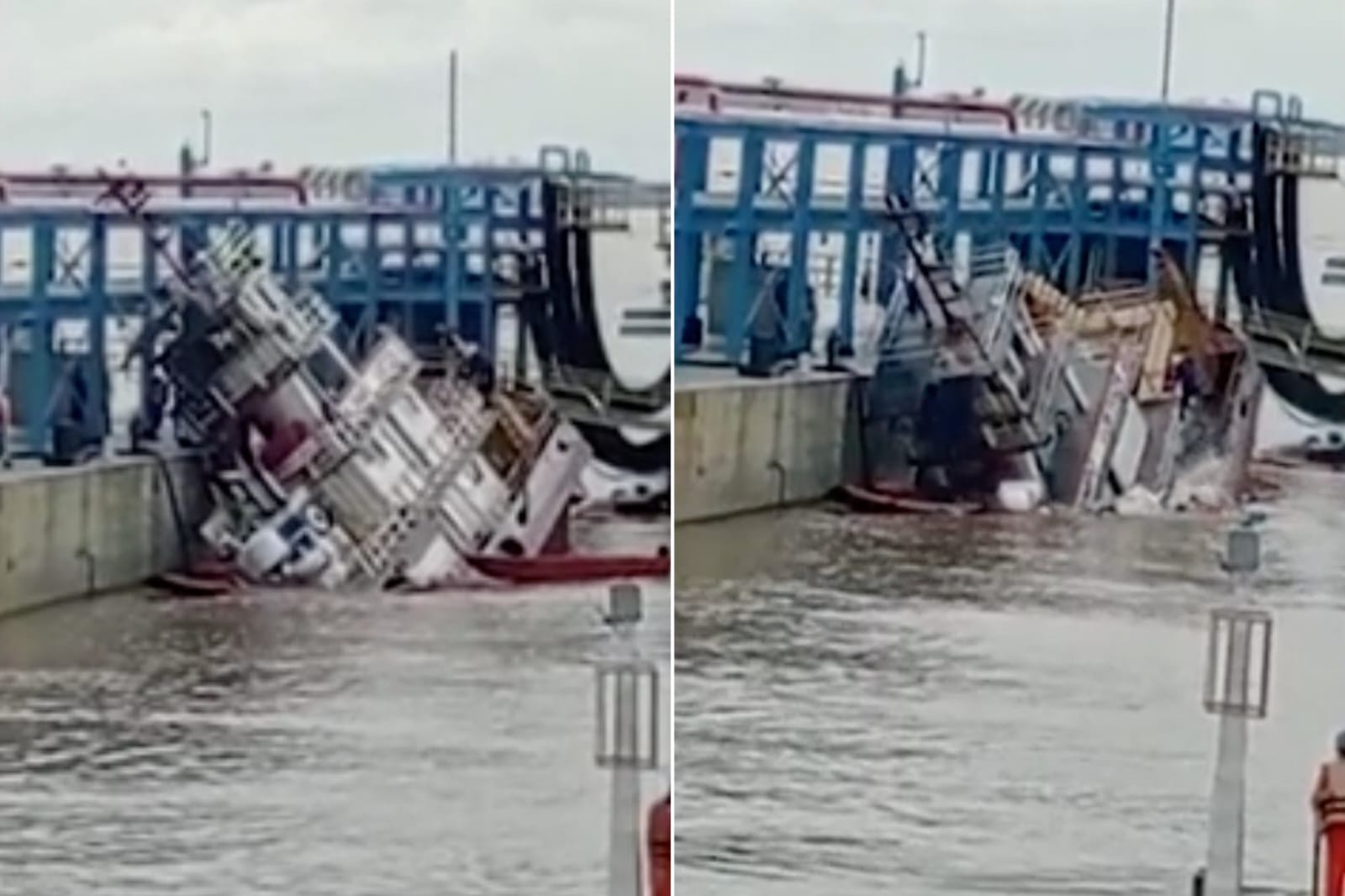 Rebocador afunda enquanto abastecia e despeja óleo no Rio Amazonas