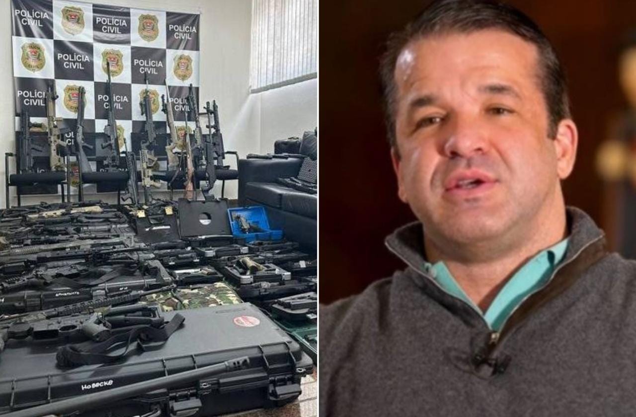 Acusado de estupro e agressão, Thiago Brennand tem 69 armas apreendidas pela polícia