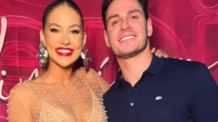 Solteiro, Gustavo curte festa de aniversário de Virgínia ao lado de ex-BBB