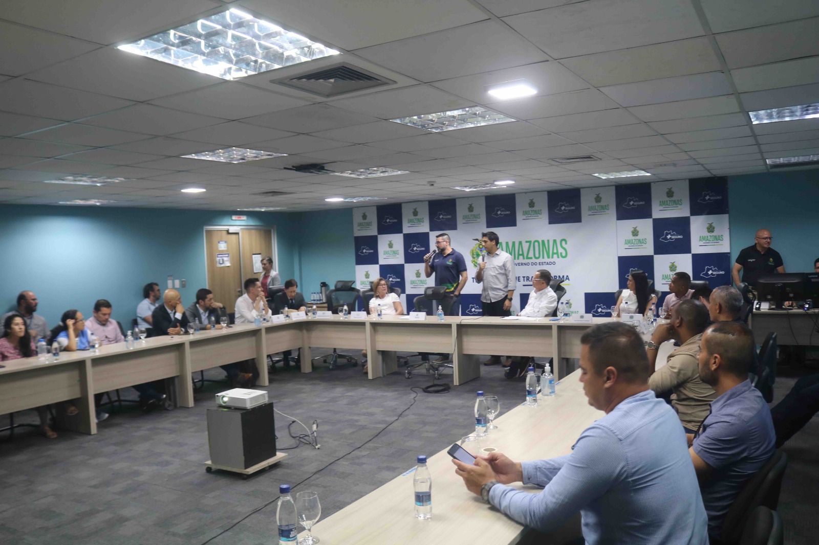 Comitiva do Governo da Colômbia conhece ações das forças de segurança do Amazonas