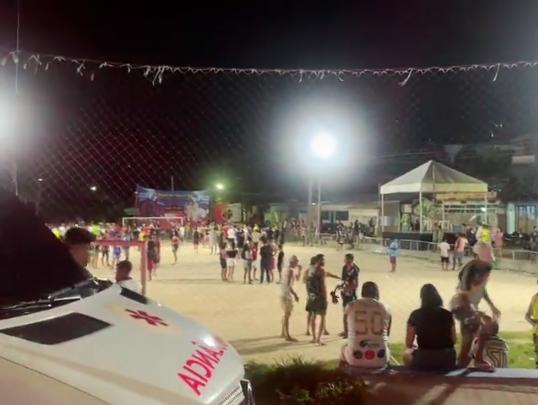 Homem é baleado em torneio de futebol em Manaus