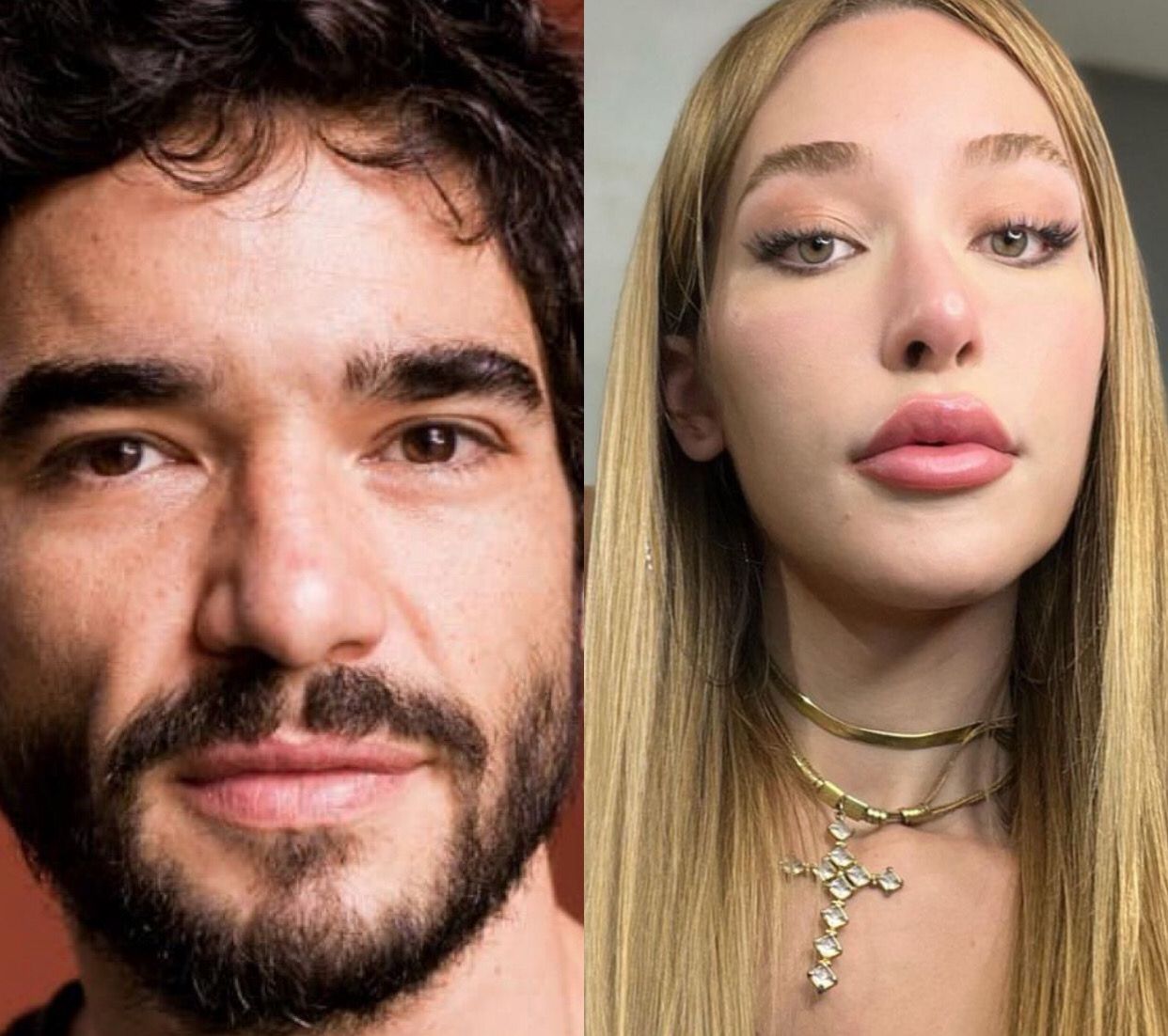 Casado com Luisa Arraes, Caio Blat é visto em clima de romance com atriz trans