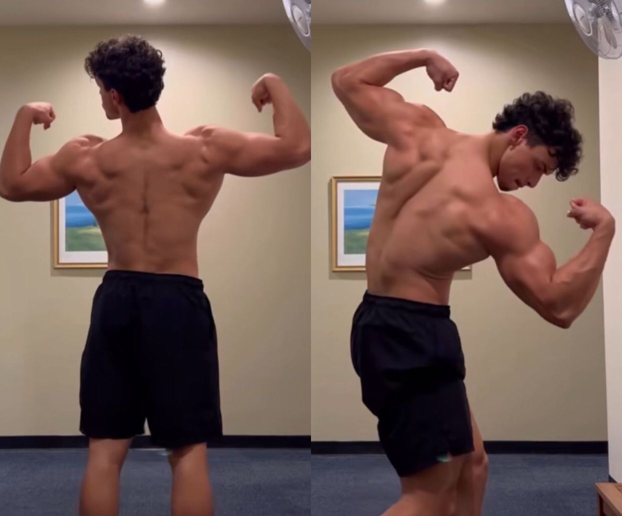 Filho de Xanddy e Carla Perez volta a impressionar com corpo musculoso aos 19